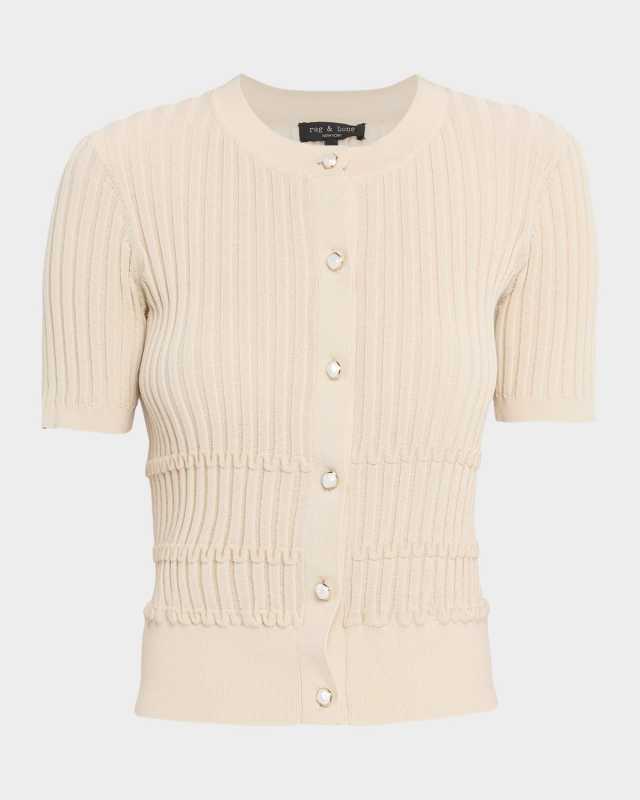 Stacey Short-Sleeve Cardigan